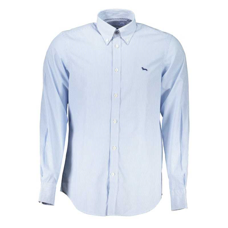 HARMONT & BLAINE MEN'S BLUE LONG SLEEVE SHIRT