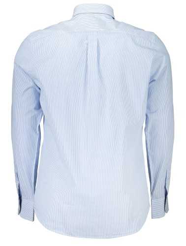 HARMONT & BLAINE MEN'S BLUE LONG SLEEVE SHIRT