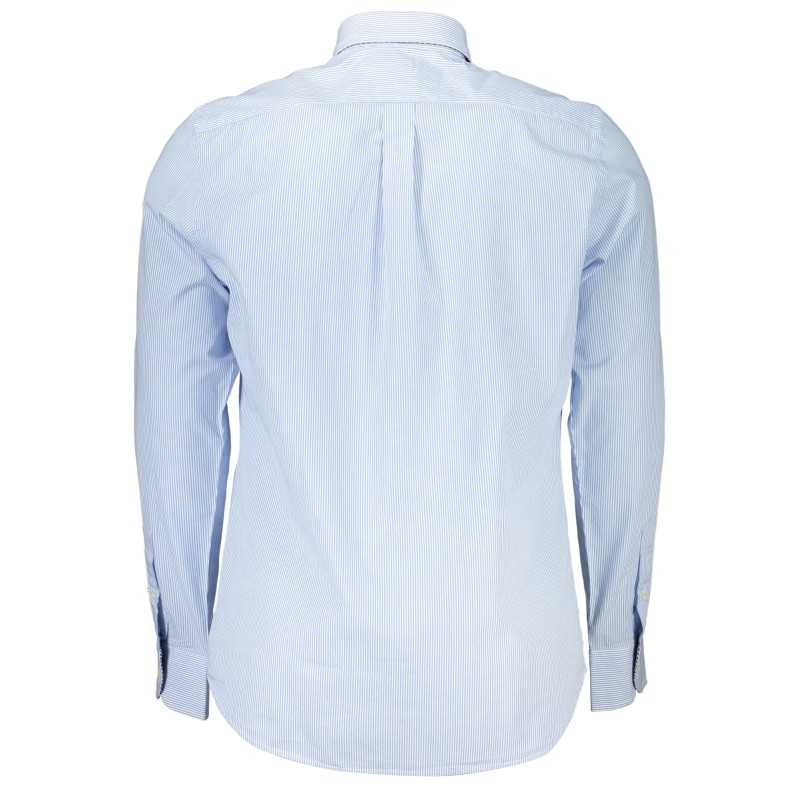 HARMONT & BLAINE MEN'S BLUE LONG SLEEVE SHIRT