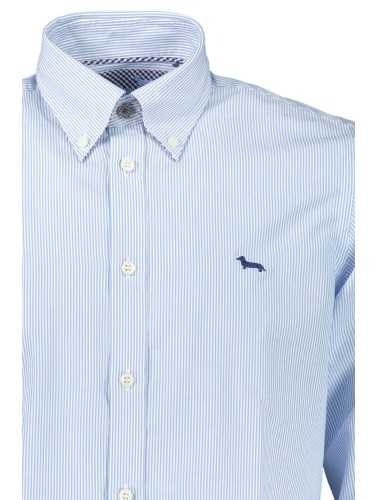 HARMONT & BLAINE MEN'S BLUE LONG SLEEVE SHIRT