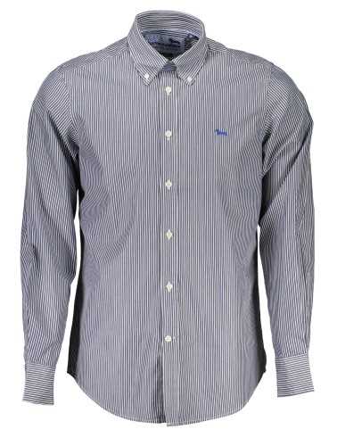 HARMONT & BLAINE MEN'S LONG SLEEVE SHIRT BLUE