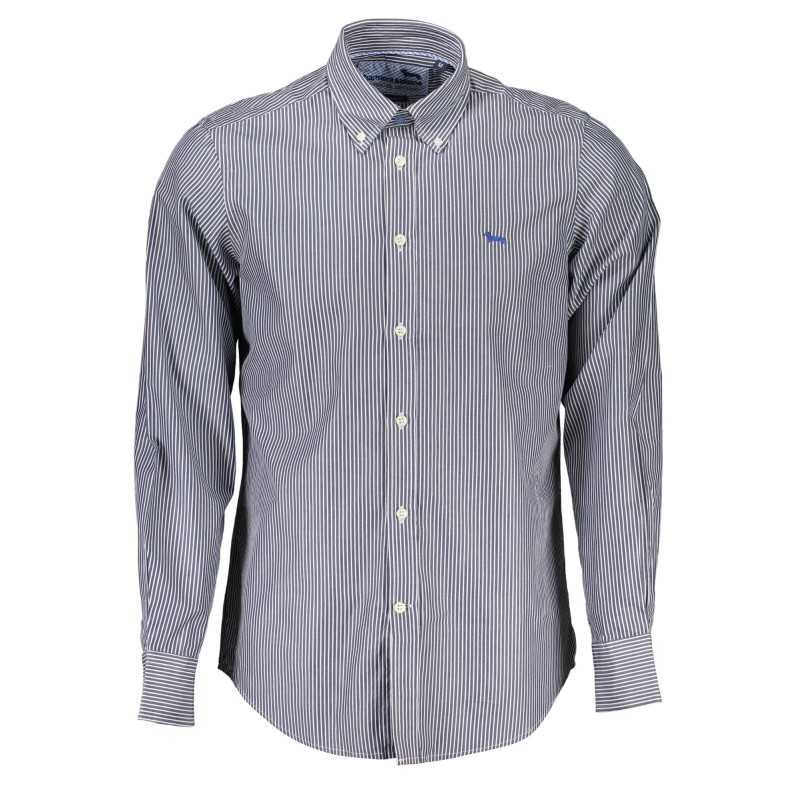 HARMONT & BLAINE MEN'S LONG SLEEVE SHIRT BLUE