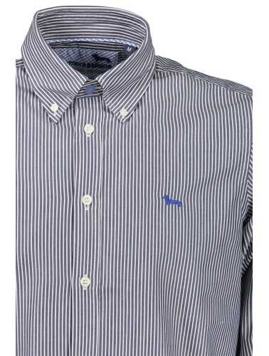 HARMONT & BLAINE MEN'S LONG SLEEVE SHIRT BLUE