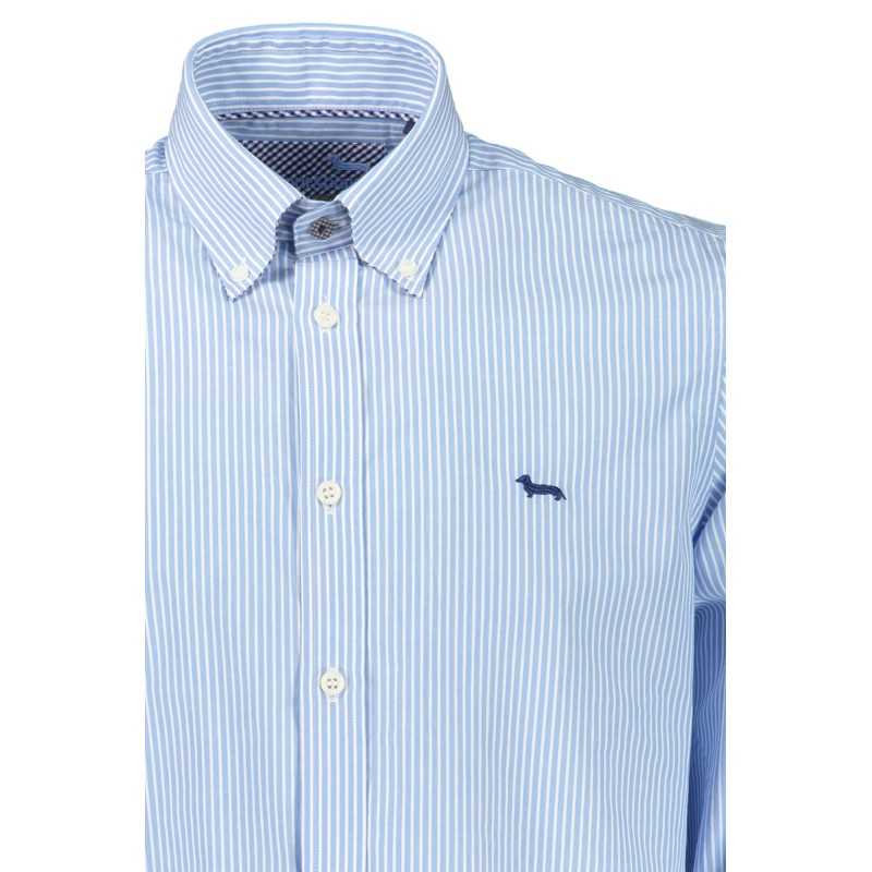 HARMONT & BLAINE MEN'S BLUE LONG SLEEVE SHIRT