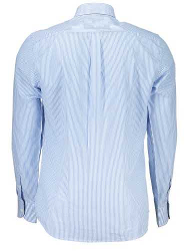 HARMONT & BLAINE MEN'S BLUE LONG SLEEVE SHIRT