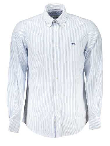 HARMONT & BLAINE MEN'S BLUE LONG SLEEVE SHIRT