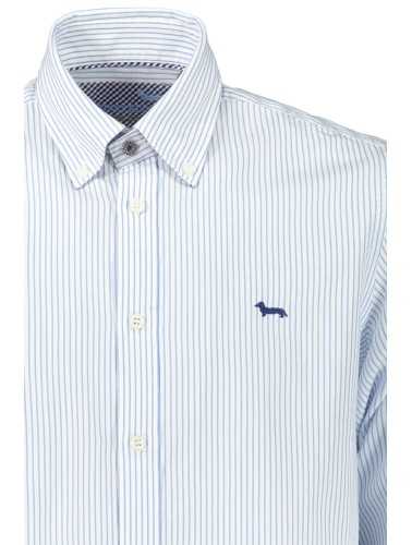 HARMONT & BLAINE MEN'S BLUE LONG SLEEVE SHIRT