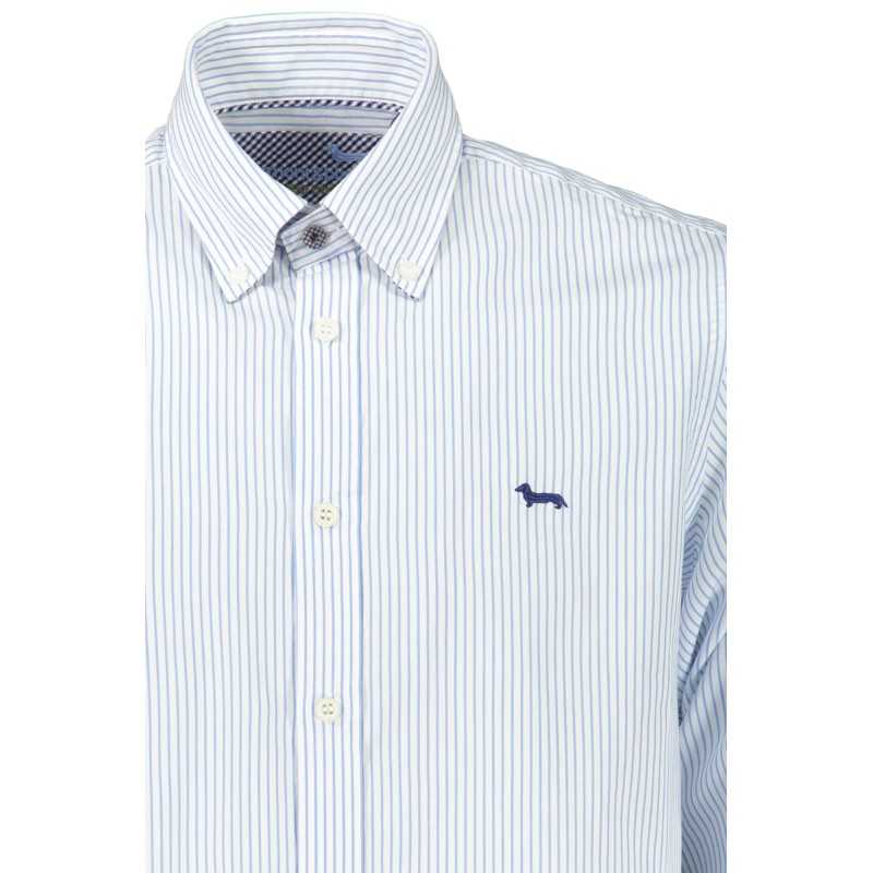 HARMONT & BLAINE MEN'S BLUE LONG SLEEVE SHIRT