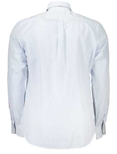 HARMONT & BLAINE MEN'S BLUE LONG SLEEVE SHIRT