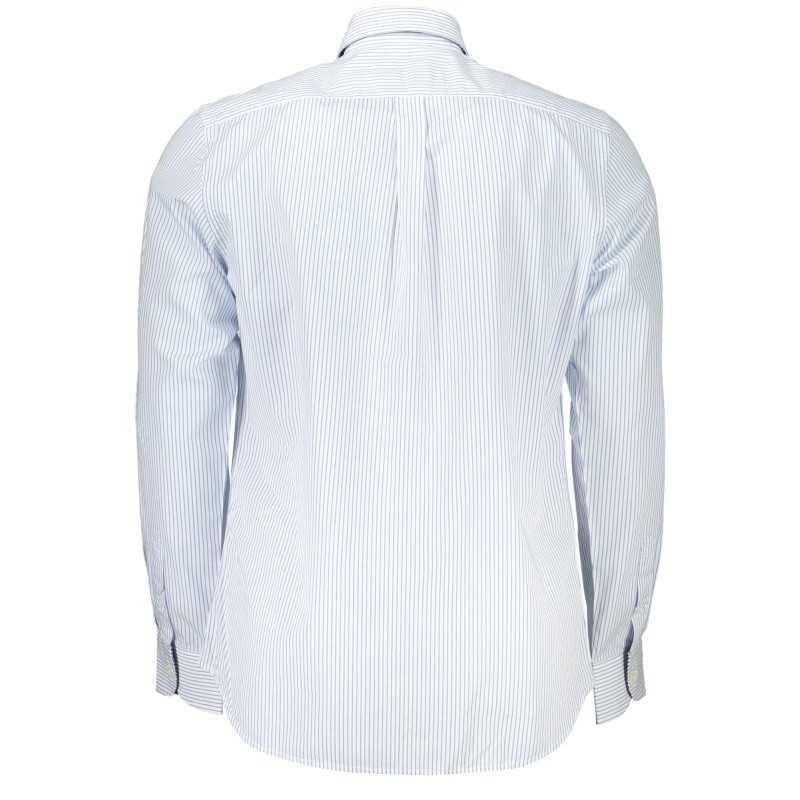 HARMONT & BLAINE MEN'S BLUE LONG SLEEVE SHIRT