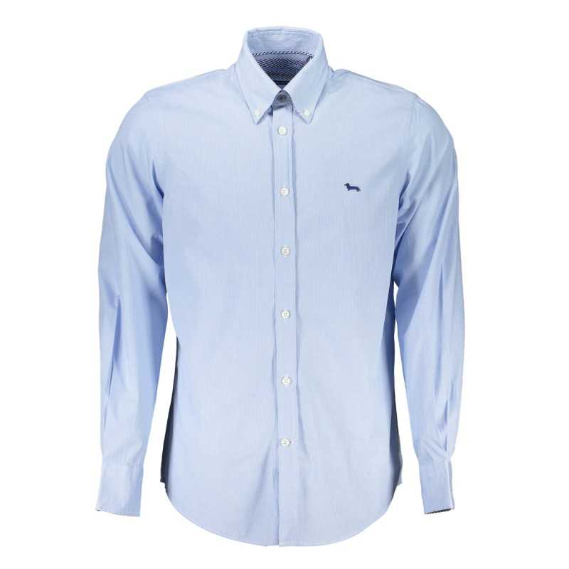 HARMONT & BLAINE MEN'S BLUE LONG SLEEVE SHIRT