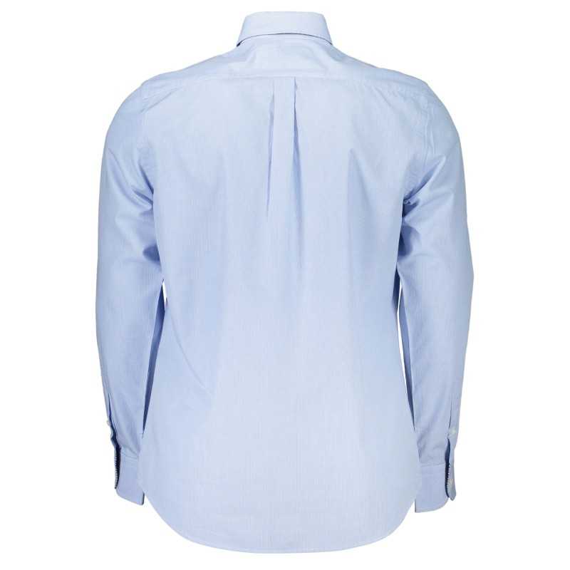 HARMONT & BLAINE MEN'S BLUE LONG SLEEVE SHIRT