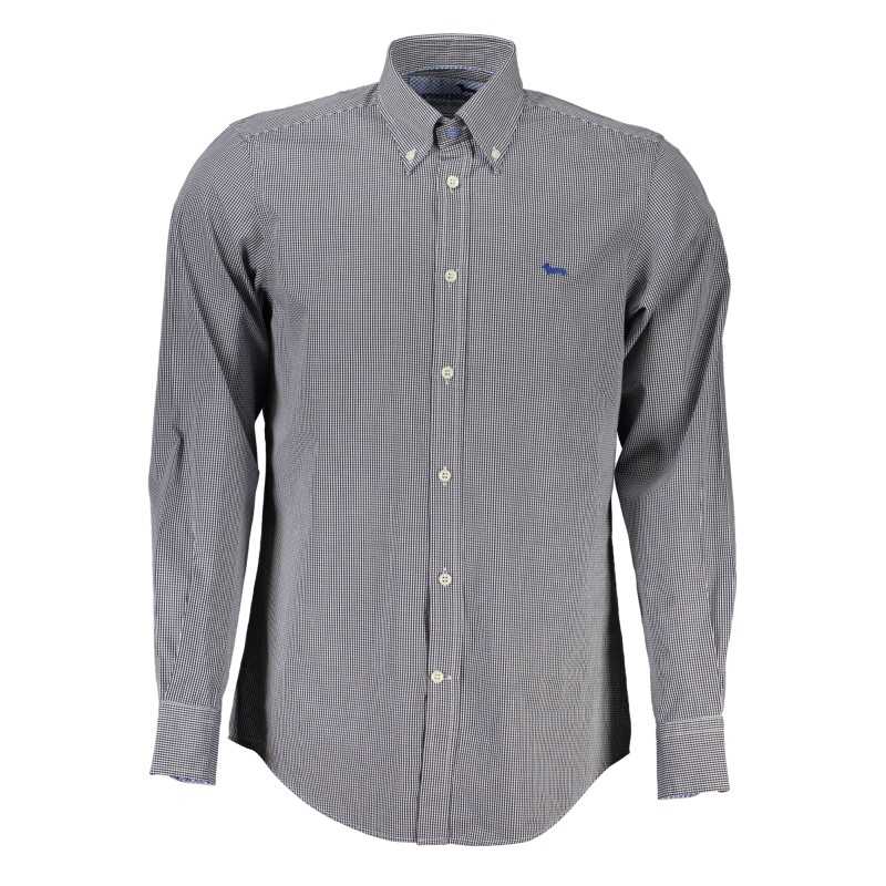 HARMONT & BLAINE MEN'S LONG SLEEVE SHIRT BLUE