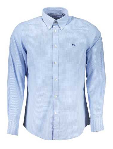 HARMONT & BLAINE MEN'S BLUE LONG SLEEVE SHIRT