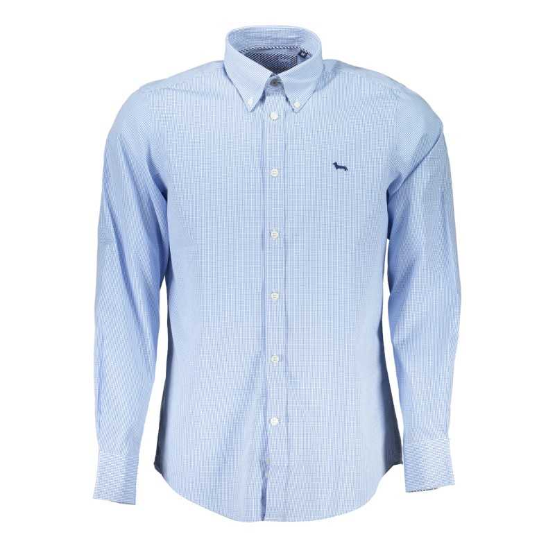 HARMONT & BLAINE MEN'S BLUE LONG SLEEVE SHIRT