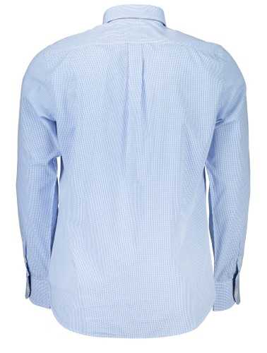 HARMONT & BLAINE MEN'S BLUE LONG SLEEVE SHIRT