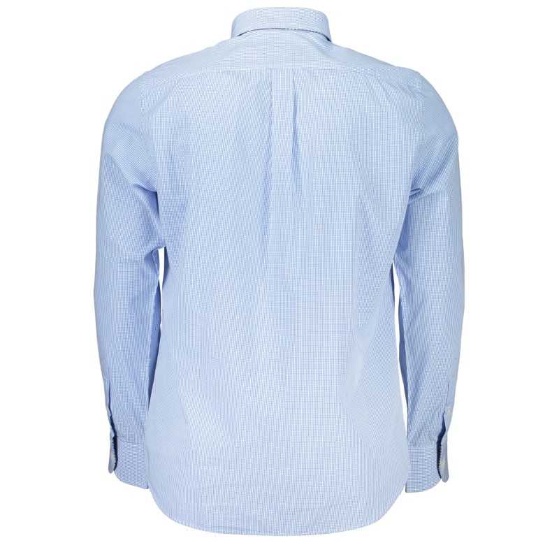 HARMONT & BLAINE MEN'S BLUE LONG SLEEVE SHIRT