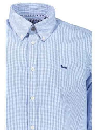 HARMONT & BLAINE CAMICIA MANICHE LUNGHE UOMO AZZURRO