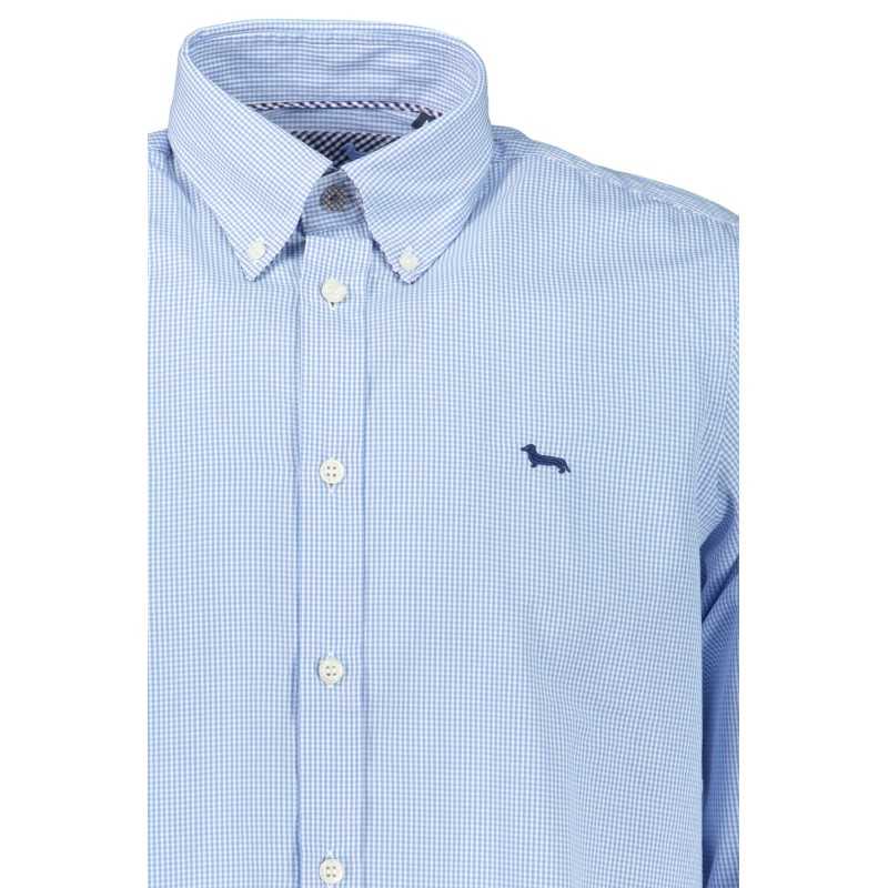 HARMONT & BLAINE MEN'S BLUE LONG SLEEVE SHIRT