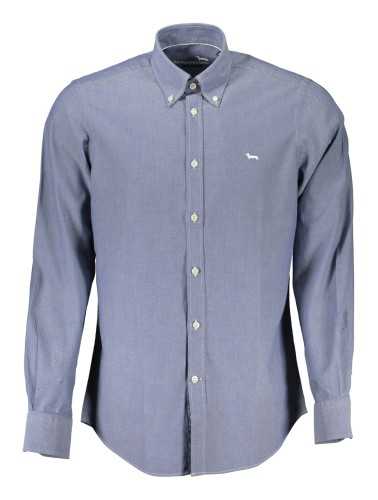 HARMONT & BLAINE MEN'S LONG SLEEVE SHIRT BLUE