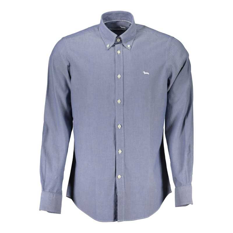 HARMONT & BLAINE CAMICIA MANICHE LUNGHE UOMO BLU