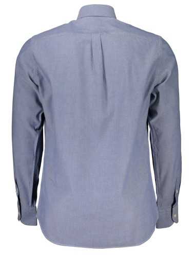 HARMONT & BLAINE MEN'S LONG SLEEVE SHIRT BLUE