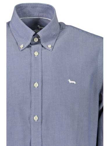 HARMONT & BLAINE MEN'S LONG SLEEVE SHIRT BLUE