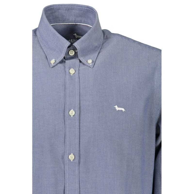 HARMONT & BLAINE CAMICIA MANICHE LUNGHE UOMO BLU