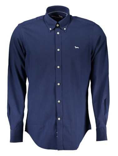 HARMONT & BLAINE MEN'S LONG SLEEVE SHIRT BLUE