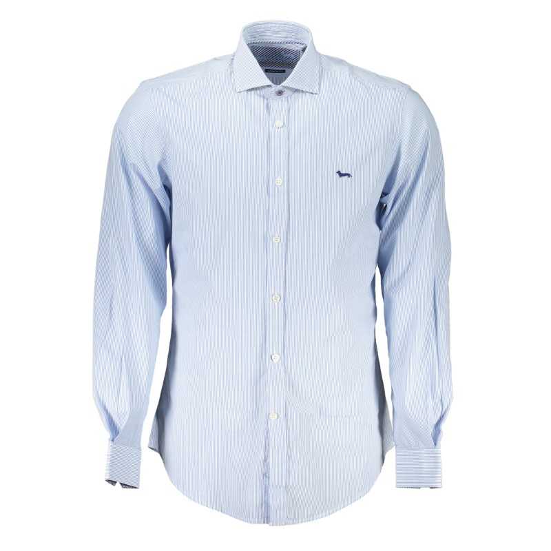 HARMONT & BLAINE MEN'S BLUE LONG SLEEVE SHIRT