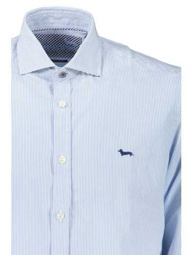 HARMONT & BLAINE MEN'S BLUE LONG SLEEVE SHIRT