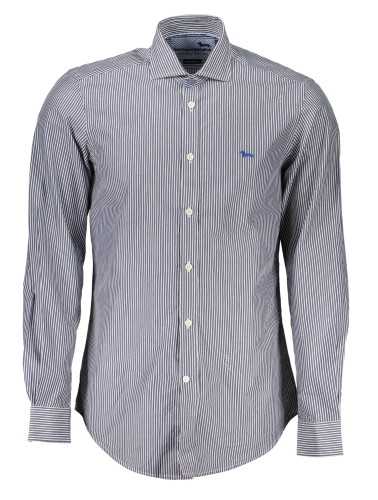 HARMONT & BLAINE CAMICIA MANICHE LUNGHE UOMO BLU