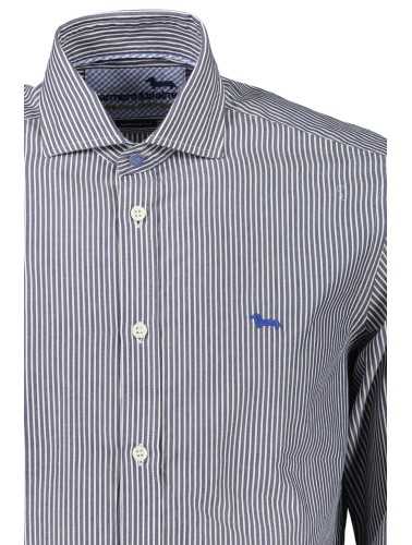 HARMONT & BLAINE MEN'S LONG SLEEVE SHIRT BLUE