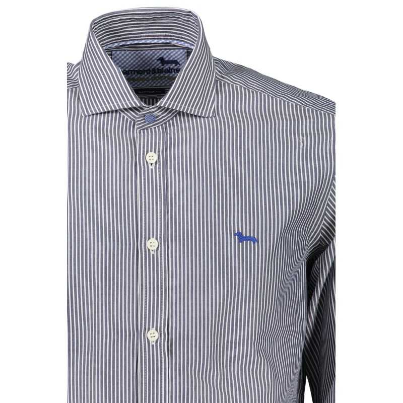 HARMONT & BLAINE CAMICIA MANICHE LUNGHE UOMO BLU