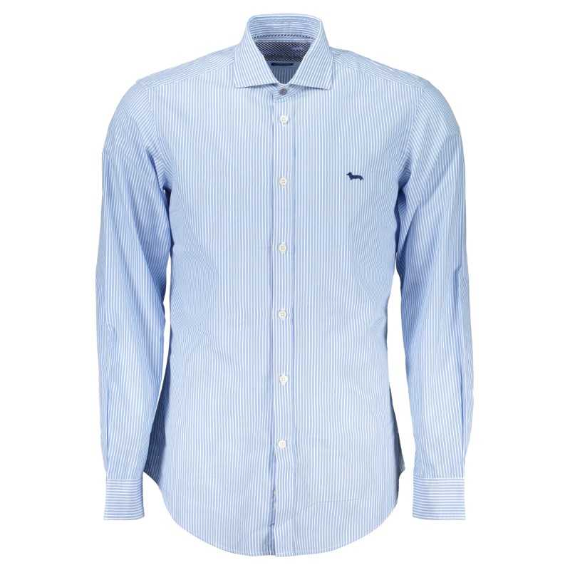 HARMONT & BLAINE MEN'S BLUE LONG SLEEVE SHIRT