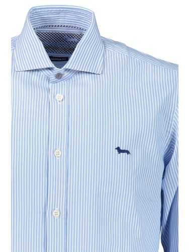 HARMONT & BLAINE MEN'S BLUE LONG SLEEVE SHIRT