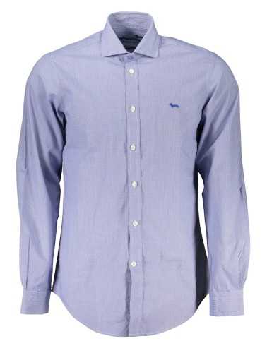 HARMONT & BLAINE MEN'S LONG SLEEVE SHIRT BLUE