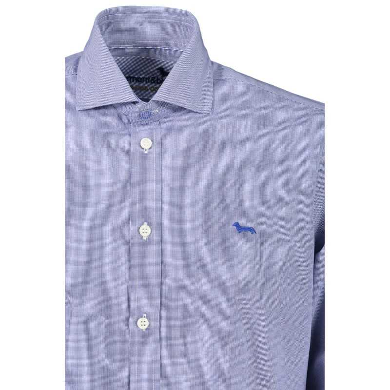 HARMONT & BLAINE CAMICIA MANICHE LUNGHE UOMO BLU