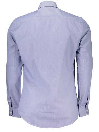 HARMONT & BLAINE MEN'S LONG SLEEVE SHIRT BLUE