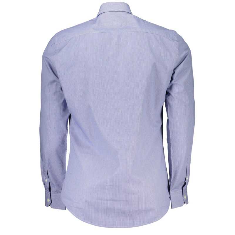 HARMONT & BLAINE MEN'S LONG SLEEVE SHIRT BLUE