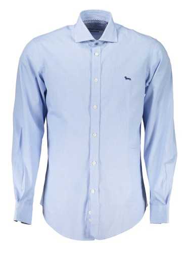 HARMONT & BLAINE MEN'S BLUE LONG SLEEVE SHIRT