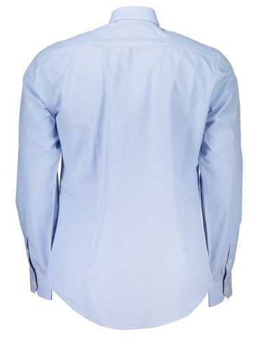 HARMONT & BLAINE MEN'S BLUE LONG SLEEVE SHIRT