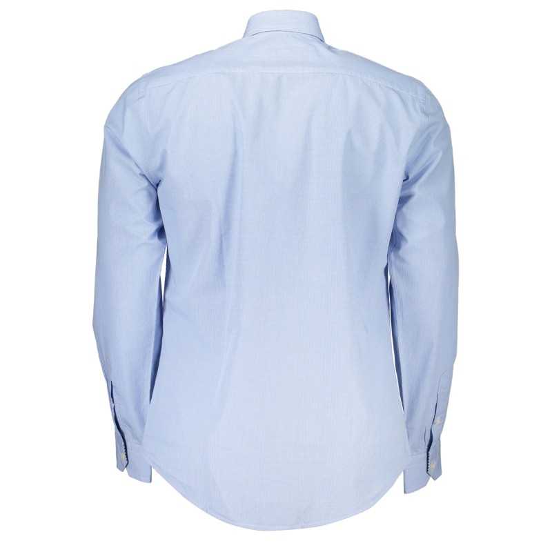 HARMONT & BLAINE MEN'S BLUE LONG SLEEVE SHIRT