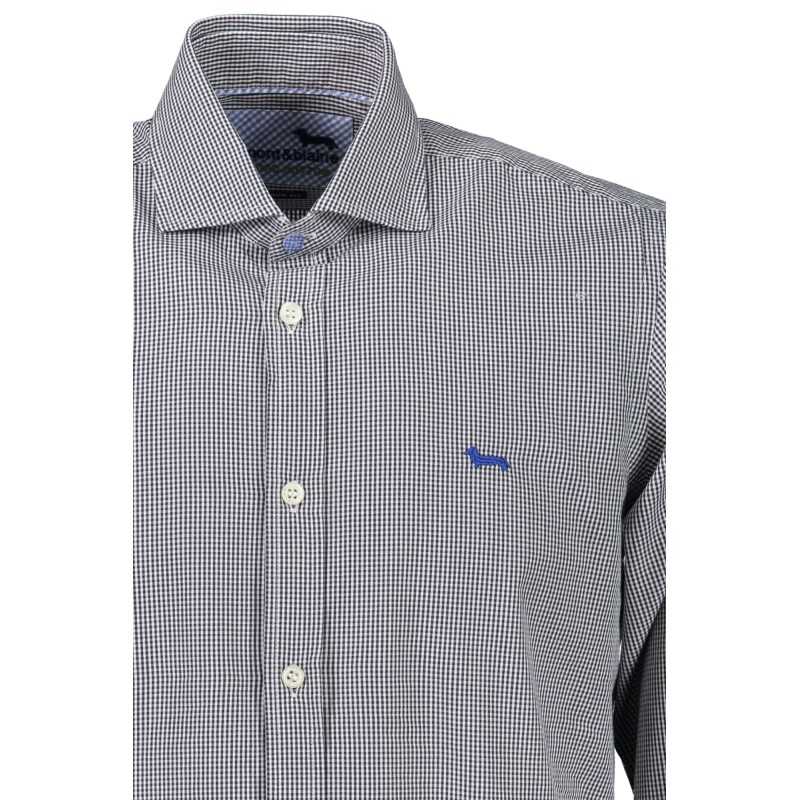 HARMONT & BLAINE CAMICIA MANICHE LUNGHE UOMO BLU