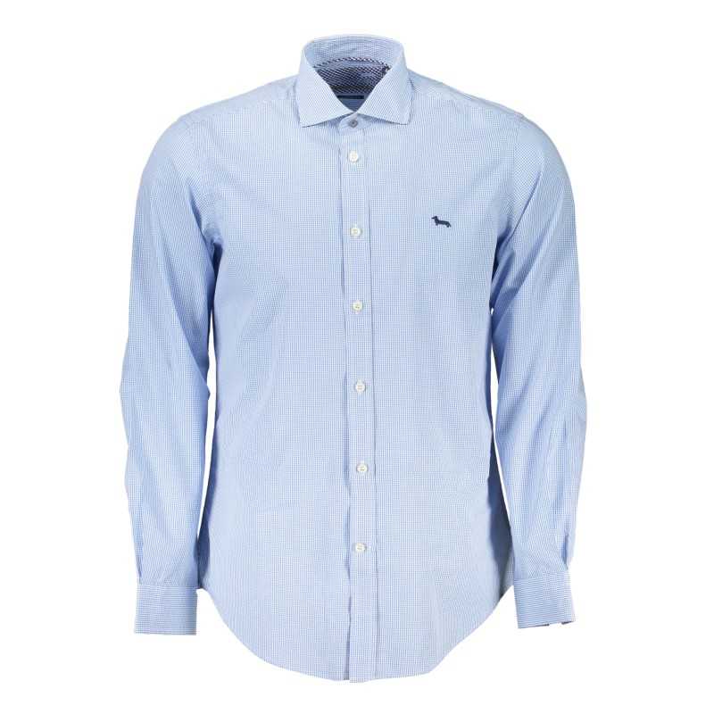 HARMONT & BLAINE MEN'S BLUE LONG SLEEVE SHIRT