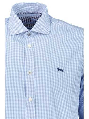 HARMONT & BLAINE MEN'S BLUE LONG SLEEVE SHIRT