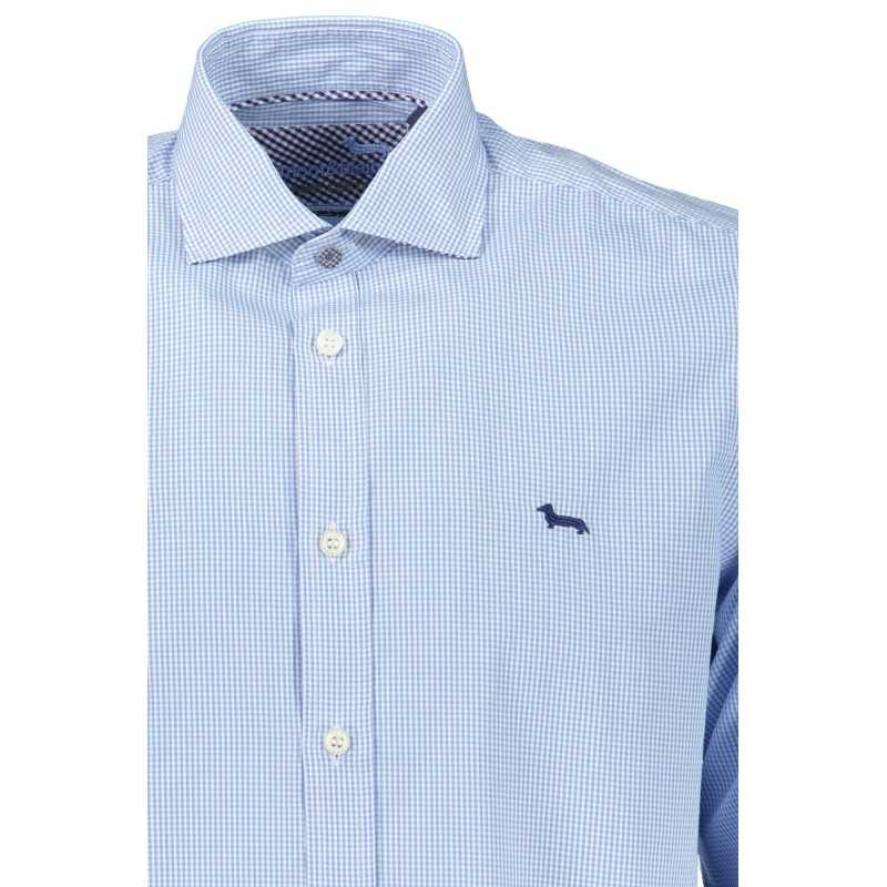 HARMONT & BLAINE MEN'S BLUE LONG SLEEVE SHIRT