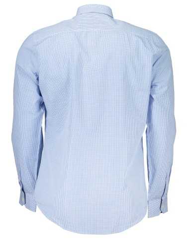 HARMONT & BLAINE MEN'S BLUE LONG SLEEVE SHIRT