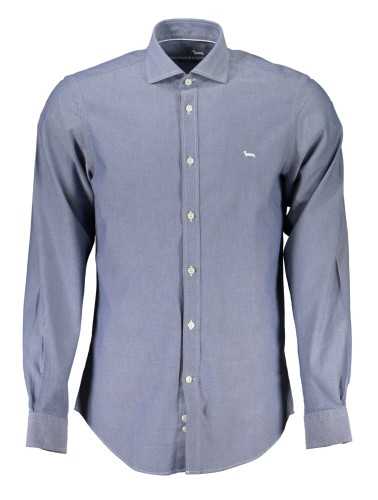 HARMONT & BLAINE CAMICIA MANICHE LUNGHE UOMO BLU