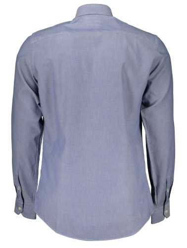 HARMONT & BLAINE MEN'S LONG SLEEVE SHIRT BLUE